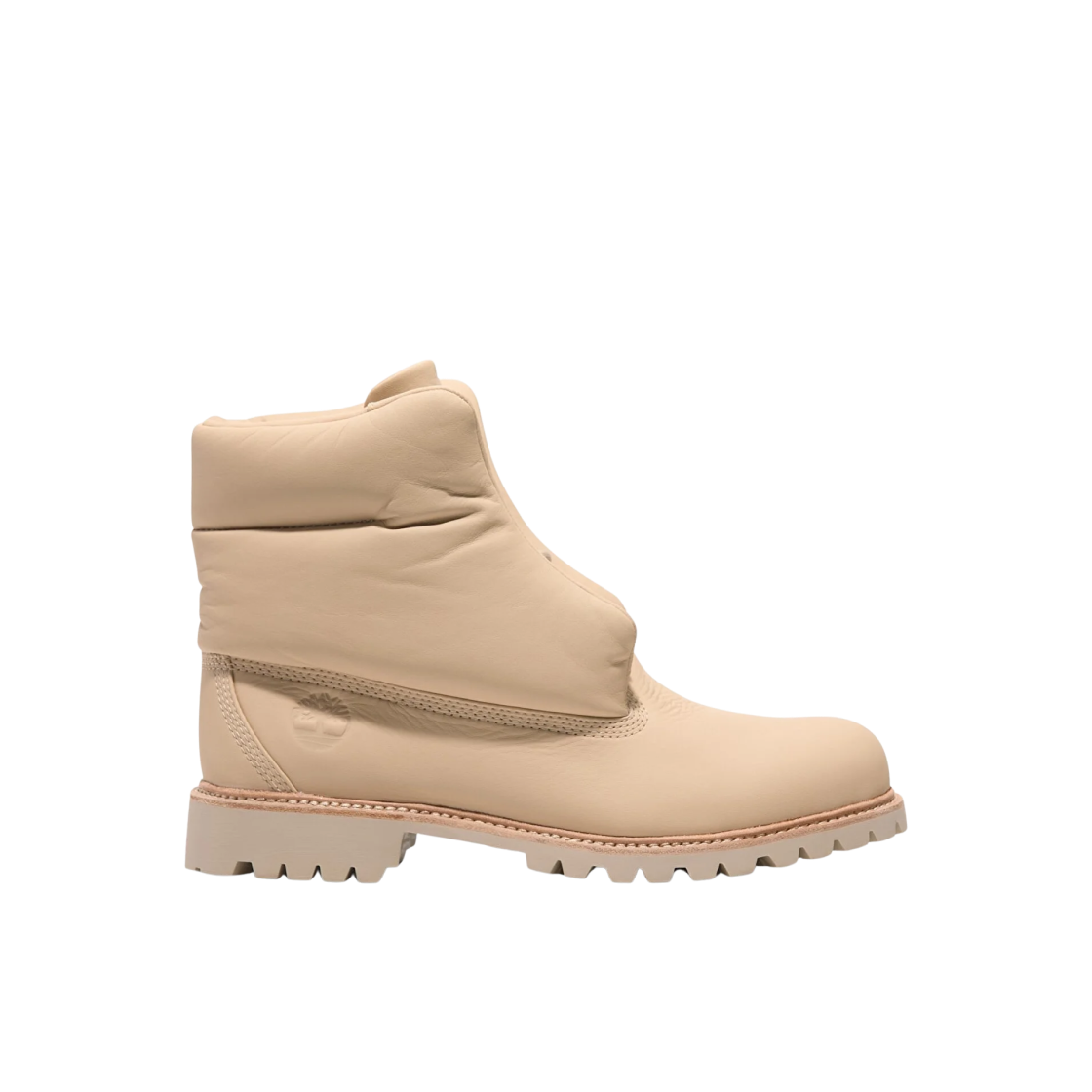 팀버랜드 비브람 6인치 레이스업 부츠 라이트 베이지 풀 그레인(Timberland Vibram 6 Inch Lace Up Boots Light Beige Full Grain) - 1