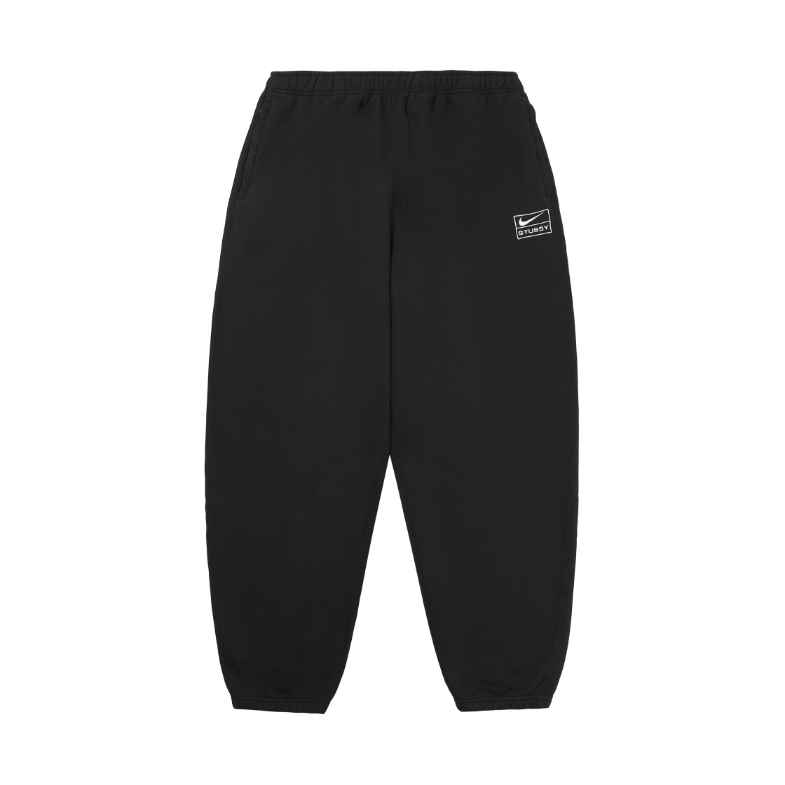나이키 x 스투시 NRG 워시드 플리스 팬츠 블랙 (DO5296-010)(Nike x Stussy NRG Washed Fleece Pants Black (DO5296-010))