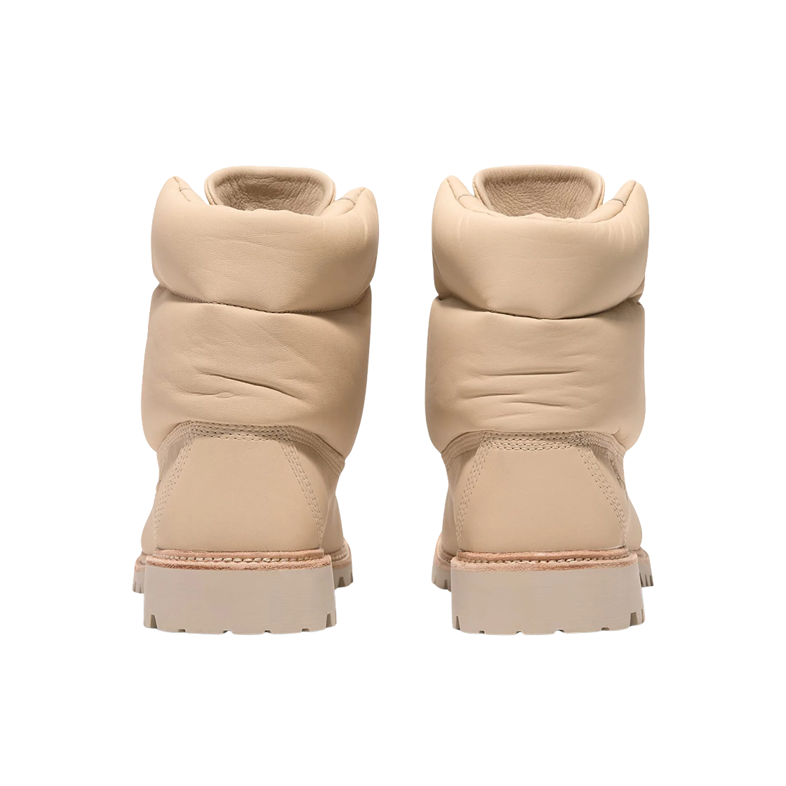 팀버랜드 비브람 6인치 레이스업 부츠 라이트 베이지 풀 그레인(Timberland Vibram 6 Inch Lace Up Boots Light Beige Full Grain) - 3