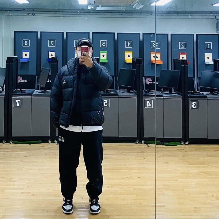 Nike ACG Therma-Fit ADV Lunar Lake Loose Hooded Jacket Black Summit White - Asia 착용 스타일