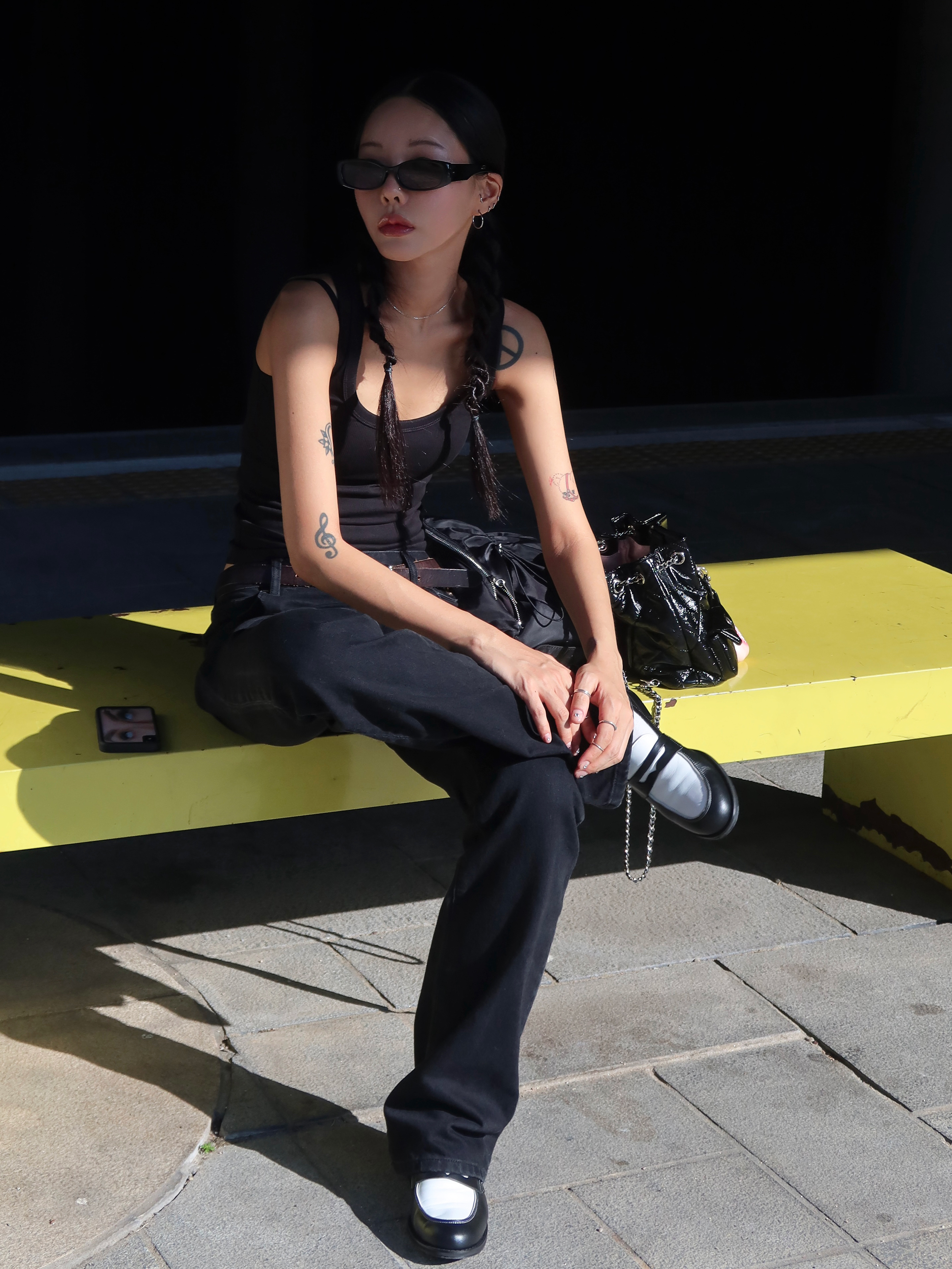 PENNY PLATE Women Loafer Basic Low 착용 스타일 - 1