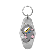 Casetify x Zo&Friends Zoa Keychain Tag Silver