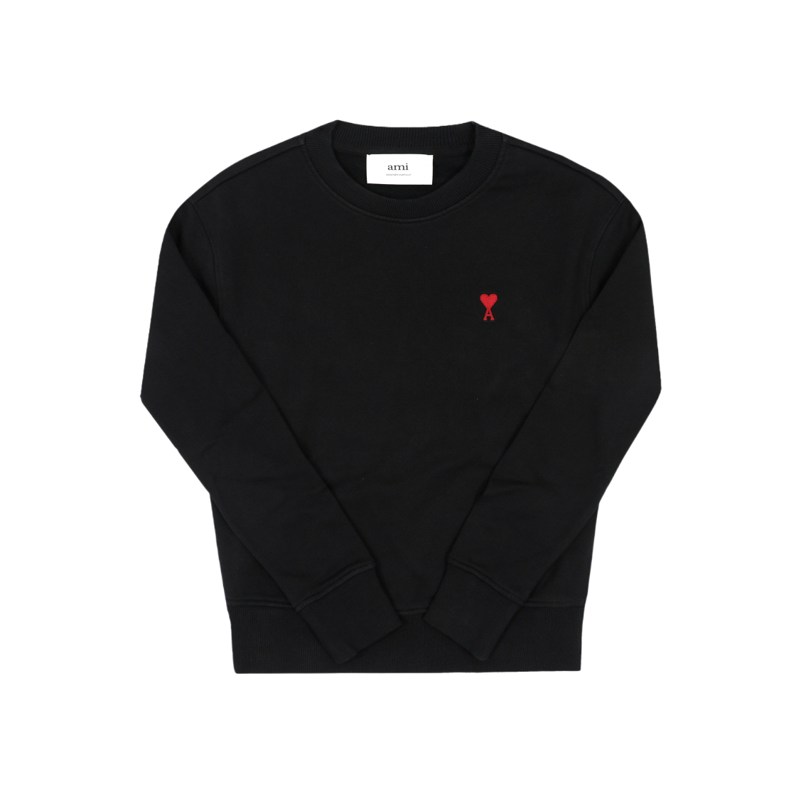 BFUSW035 730 001 [15% 쿠폰] AMI de Coeur Sweatshirt Black