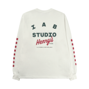 IAB Studio x Henry’s Pizza Long Sleeve White
