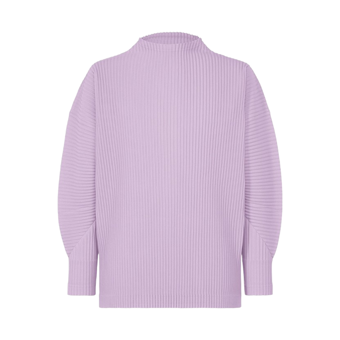 옴므 플리세 이세이 미야케 MC 디셈버 모크넥 롱슬리브 탑 라이올라이트 퍼플(Homme Plisse Issey Miyake MC December Mock Neck Long Sleeve Top Rhyolite Purple)