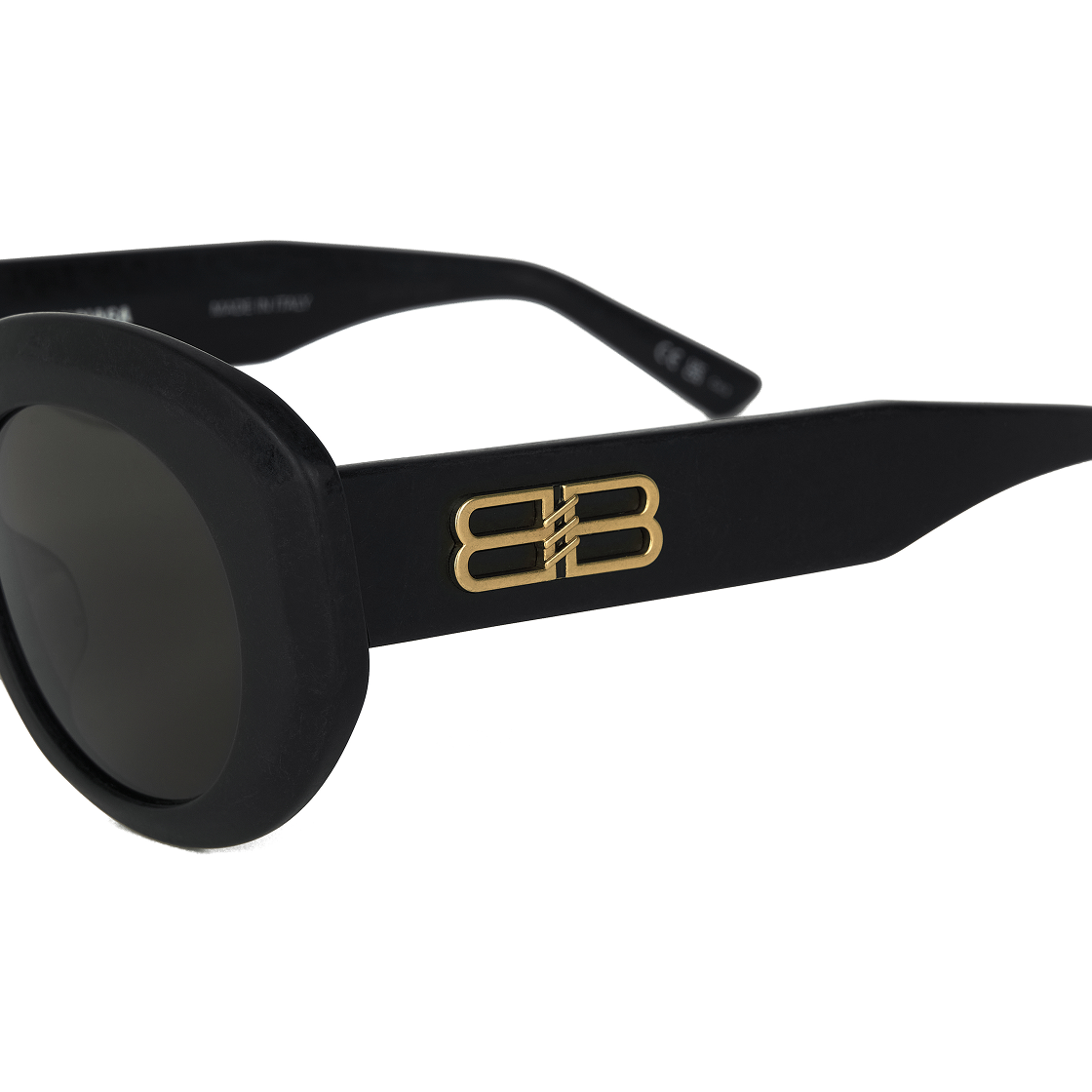 (W) 발렌시아가 BB 로고 선글라스 블랙((W) Balenciaga BB Logo Sunglasses Black) - 4