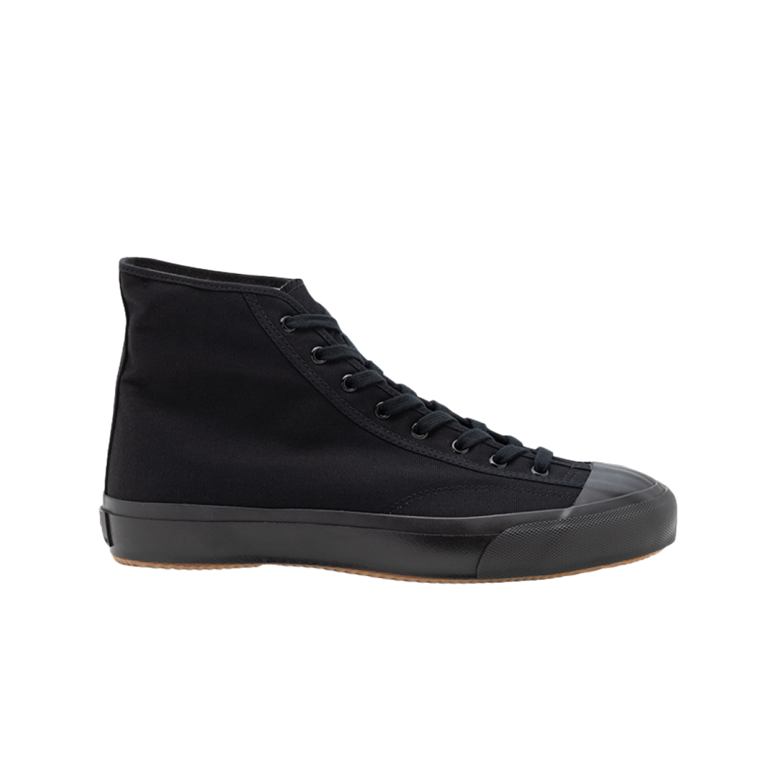 문스타 파인 발카나이즈 짐 클래식 하이 블랙 모노(Moonstar Fine Vulcanized Gym Classic HI Black Mono)