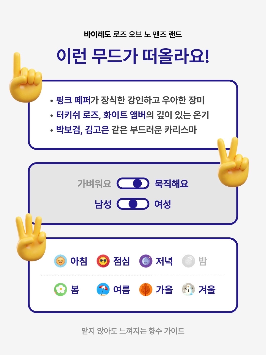 Byredo Rose Of No Man's Land Eau De Parfum 50ml, Byredo Rose Of No Man's Land Eau De Parfum 100ml 착용 스타일 - 2