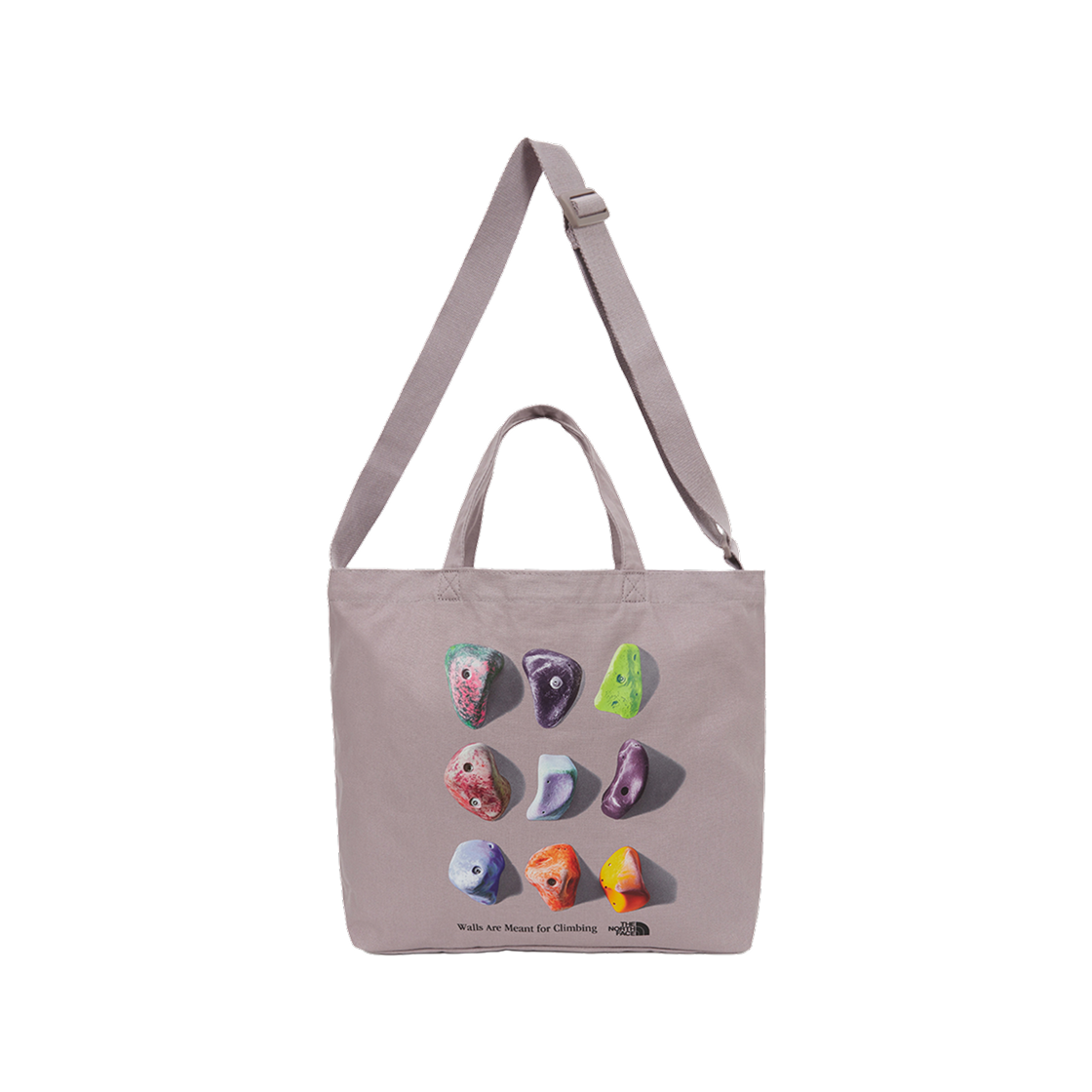 NN2PR84D The North Face Climing Cotton Tote Grayish Pink - 25FW