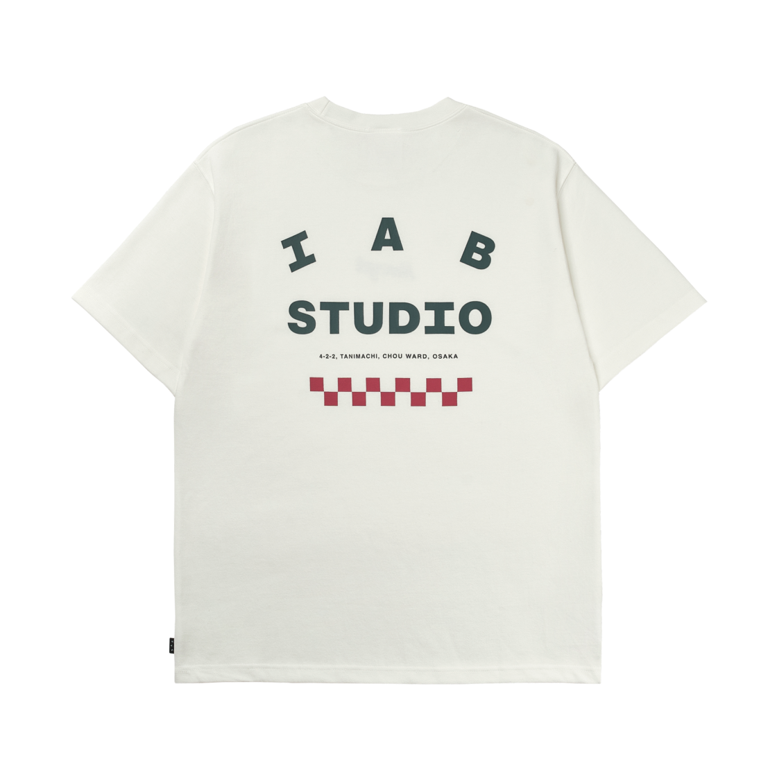 아이앱 스튜디오 x 헨리스 피자 로고 티셔츠 화이트(IAB Studio x Henry’s Pizza Logo T-Shirt White)