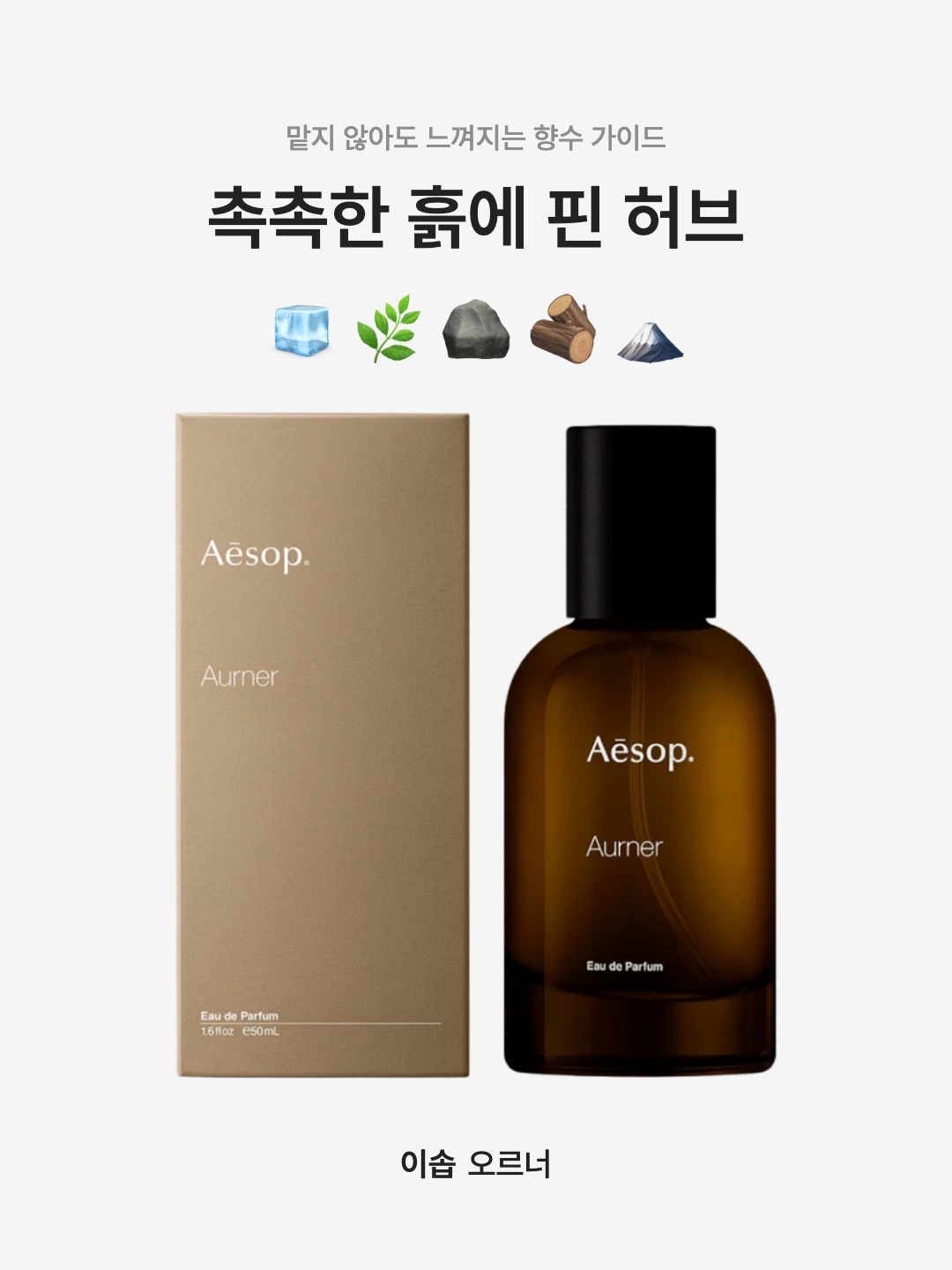 Aesop Aurner Eau De Parfum 50ml 착용 스타일 - 1