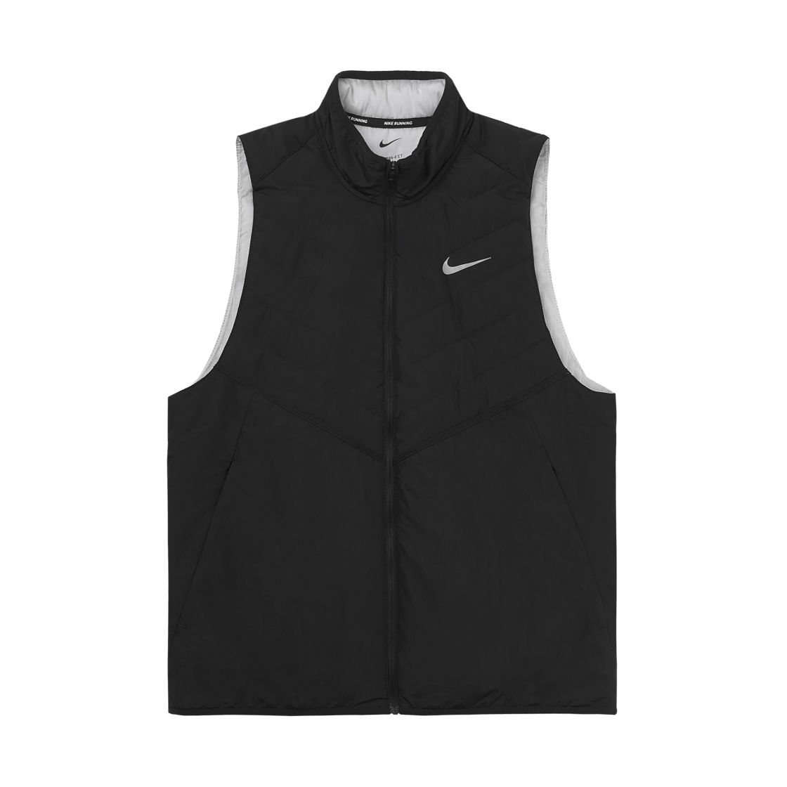 나이키 써마핏 리펠 신세픽 필 러닝 질레 블랙 - 아시아(Nike Therma-Fit Repel Synthetic-Fill Running Gilet Black - Asia)