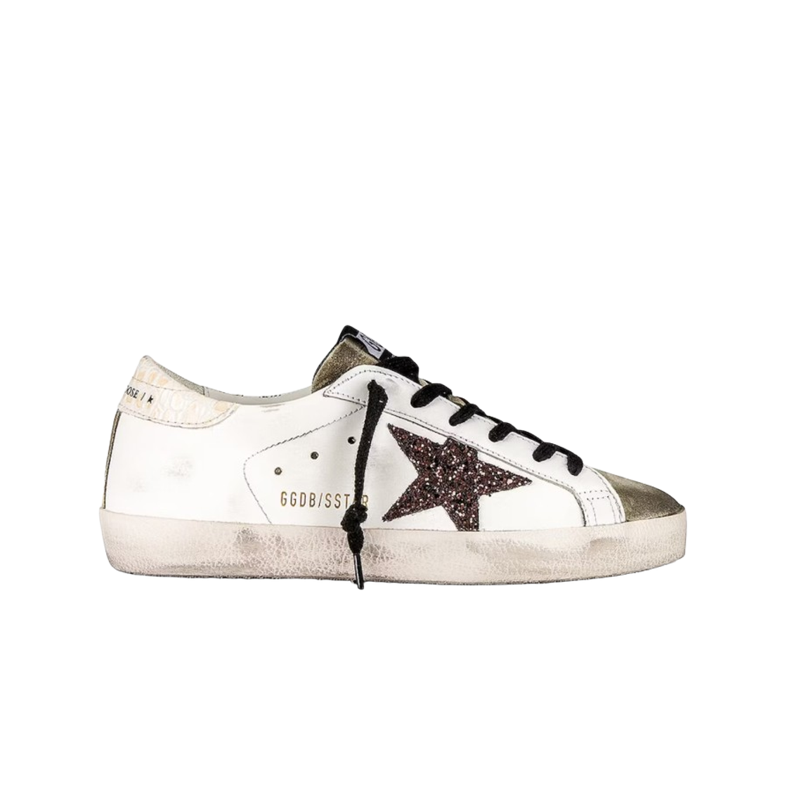 GWF00101-F004102-11380 (W) Golden Goose Superstar Sneakers White Taupe