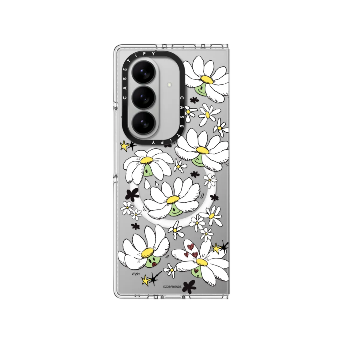 케이스티파이 x 조앤프렌즈 갤럭시 앤 스티커 임팩트 클리어 케이스(Casetify x Zo&Friends Galaxy A&ne Sticker Impact Clear Case) - 1