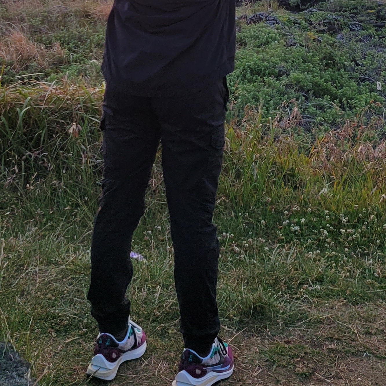 Nike x Sacai VaporWaffle String & Black Villain Red 착용 스타일