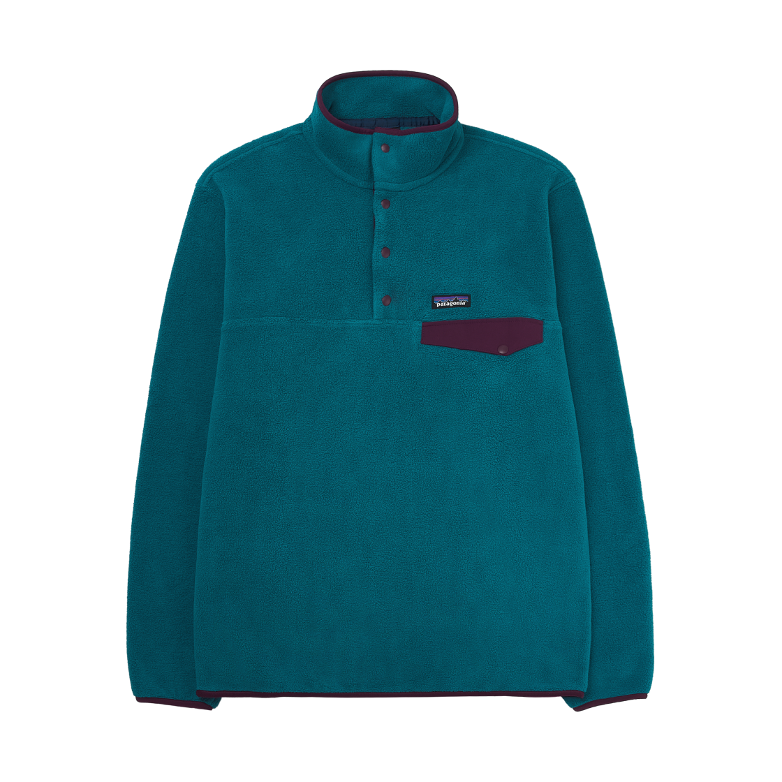 파타고니아 라이트웨이트 신칠라 스냅-T 플리스 풀오버 비레이 블루(Patagonia Lightweight Synchilla Snap-T Fleece Pullover Belay Blue)