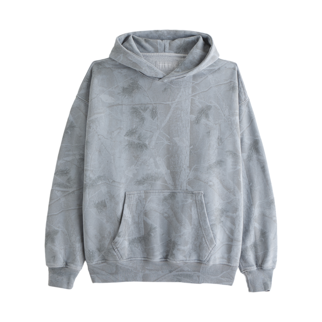 122-488-01147-228 Abercrombie & Fitch Essential Popover Camo Hoodie Blue Camo