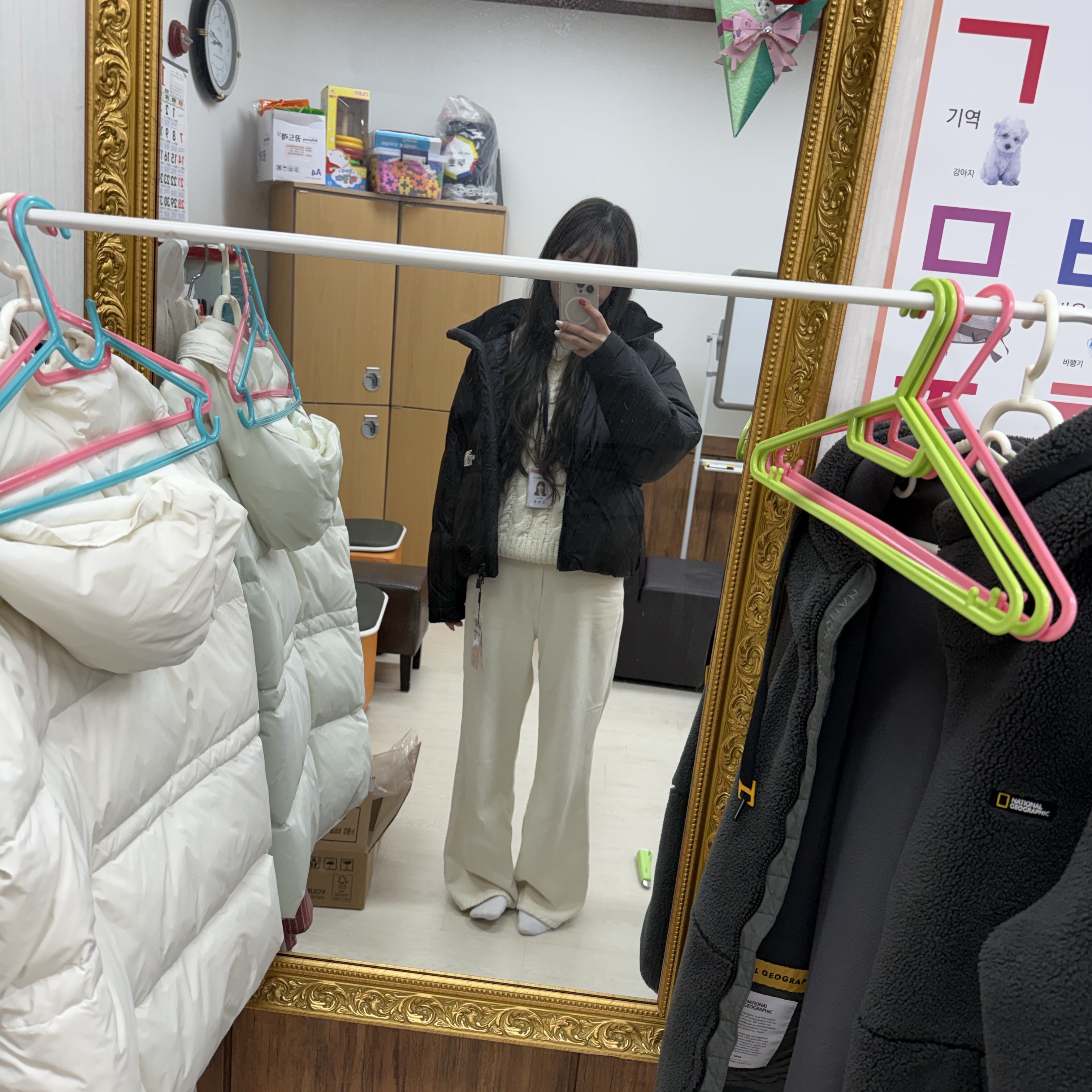 The North Face White Label Project Down Jacket RDS Black - 25FW 착용 스타일 - 1