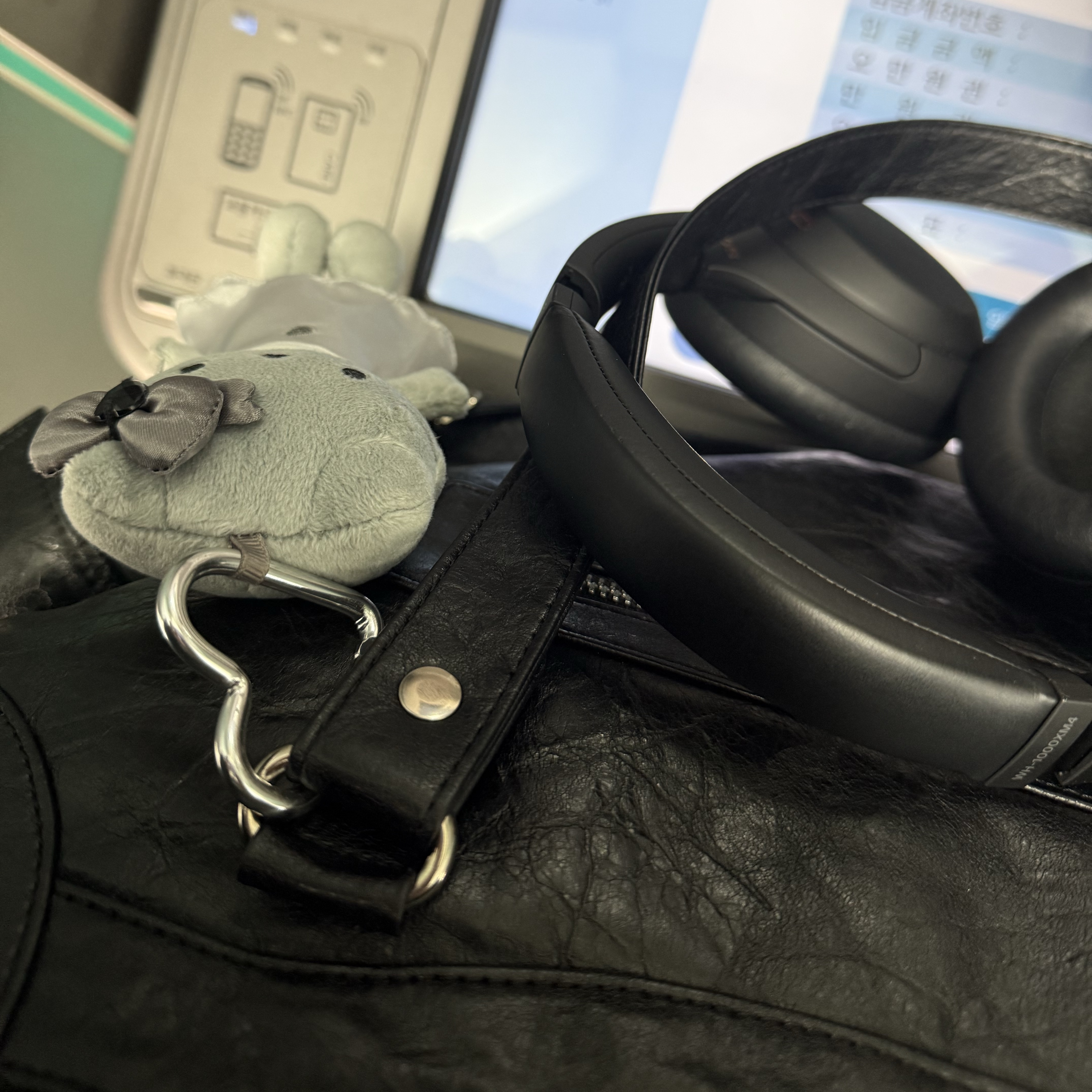 Sony WH-1000XM4 Black (Korean Ver.) 착용 스타일
