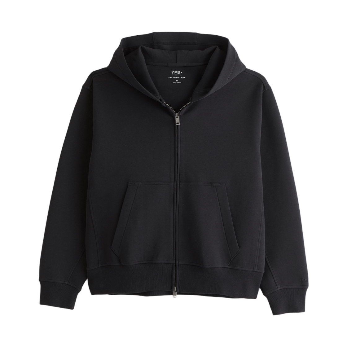 아베크롬비 앤 피치 YPB 네오니트 맥스 풀 집 후드 블랙(Abercrombie & Fitch YPB Neoknit Max Full Zip Hoodie Black) - 1