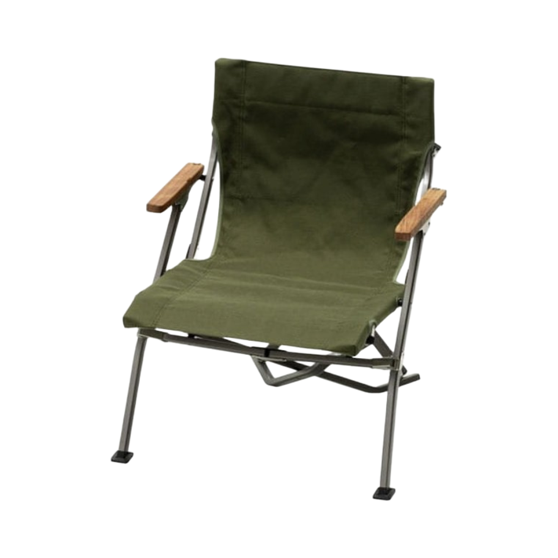 FES-187 Snow Peak Low Chair Short Dark Green