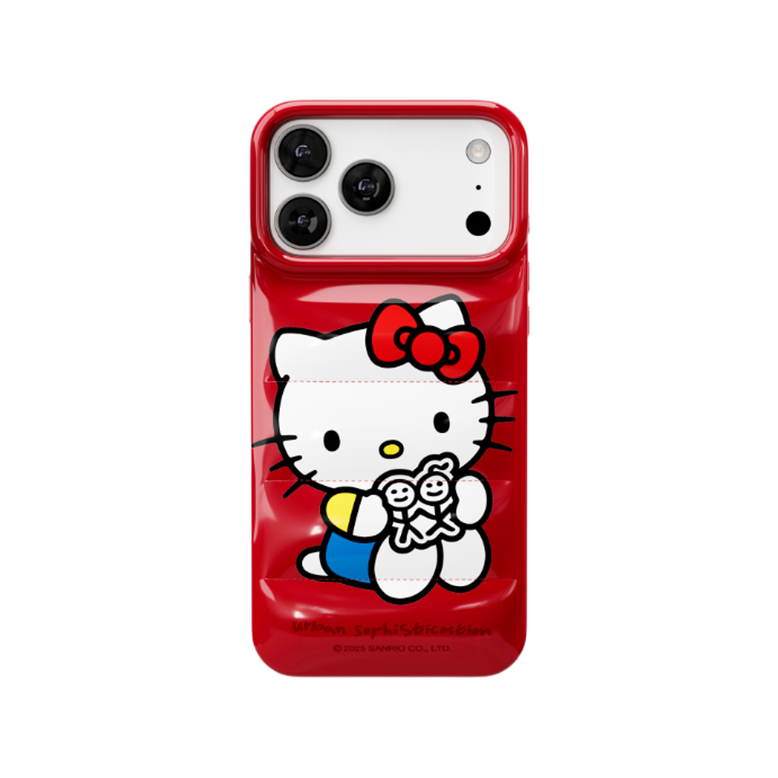 어반소피스티케이션 x 산리오 더 퍼퍼 케이스 헬로 키티 BFF(Urbansophistication x Sanrio The Puffer Case Hello Kitty BFF)