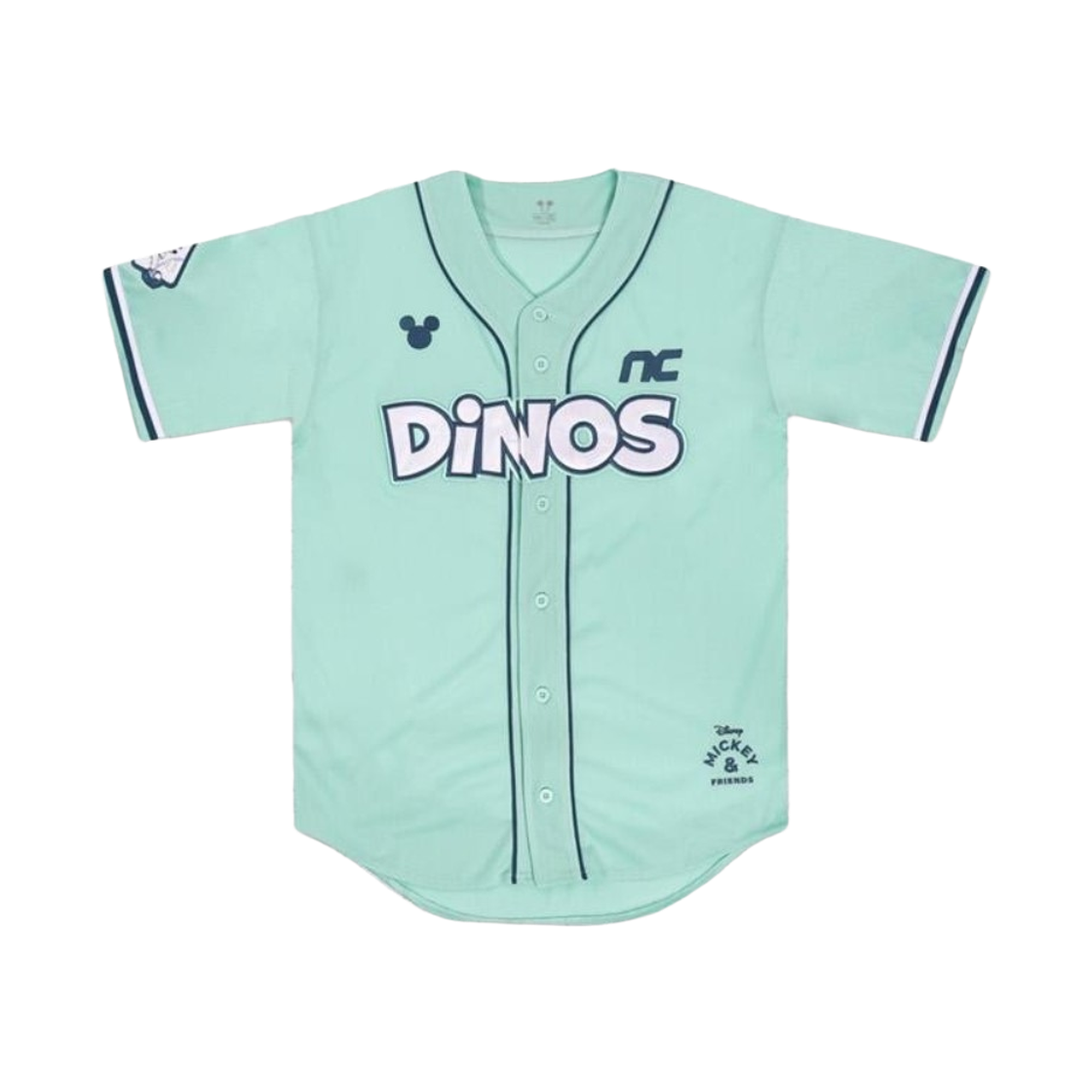KBO x 디즈니 미키 프렌즈 NC 다이노스 유니폼 민트 (논 마킹 버전)(KBO x Disney Mickey Friends NC Dinos Uniform Mint (Non Marking Ver.))