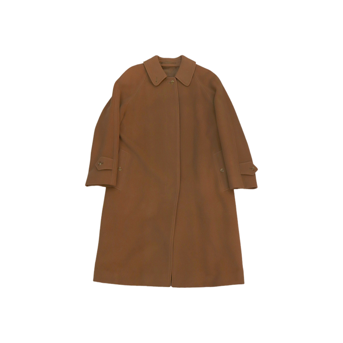 ITTUU9SPHB7I Burberry Brown Wool Long Coat C-C43390