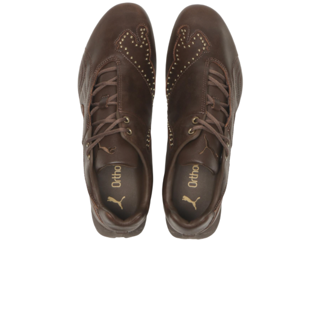 푸마 퓨쳐 캣 스터드 에스프레소 브라운 골드(Puma Future Cat Studs Espresso Brown Gold) - 2