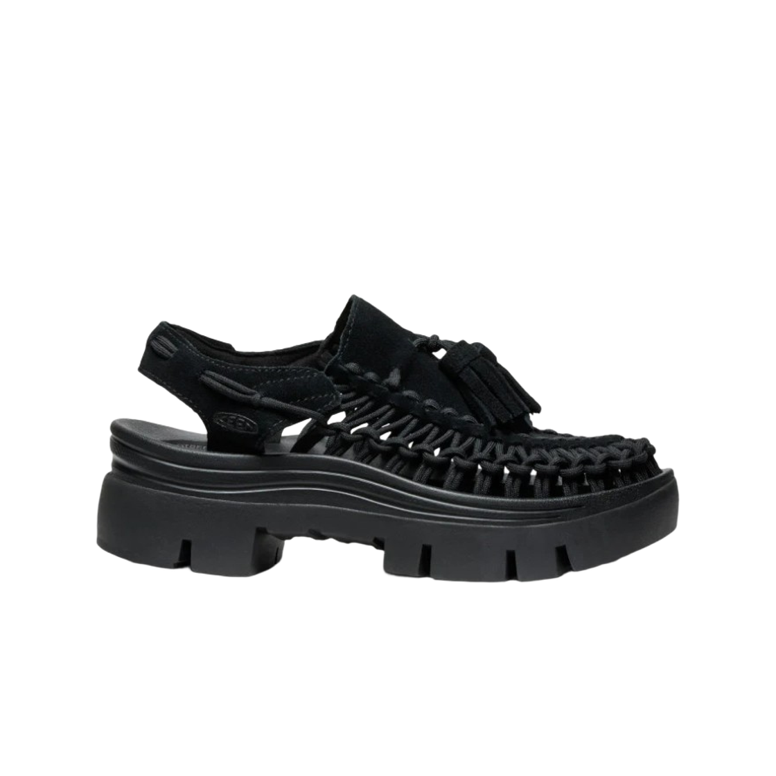1030336 Keen Uneek PLT Tassel Sneakers Black Black
