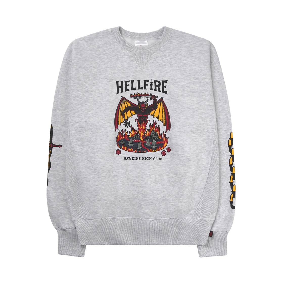 - IAB Studio x Stranger Things HFC Crewneck Gray
