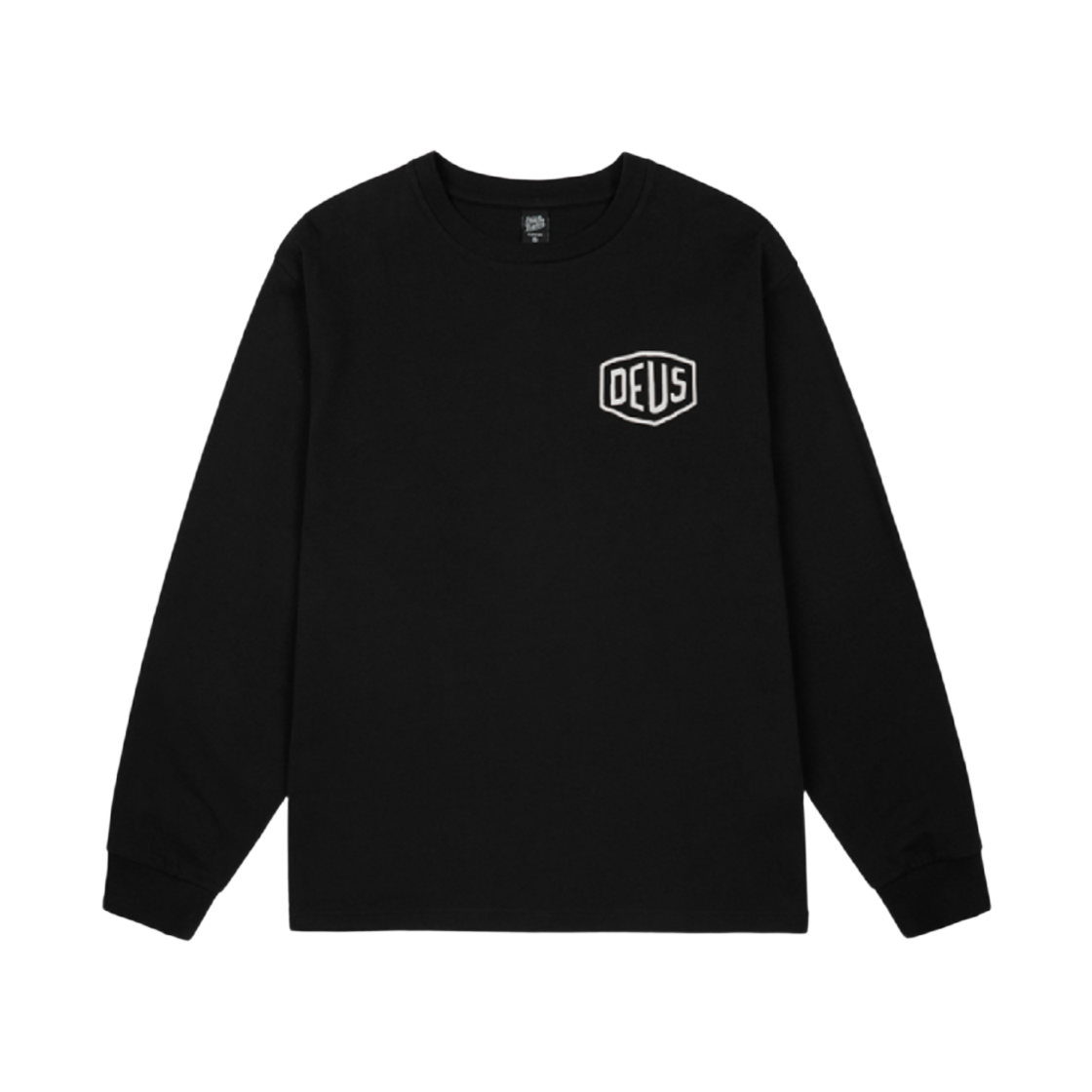 D261ULT010099 [6% 적립] Deus Ex Machina Seoul College Address Ls Tee Black