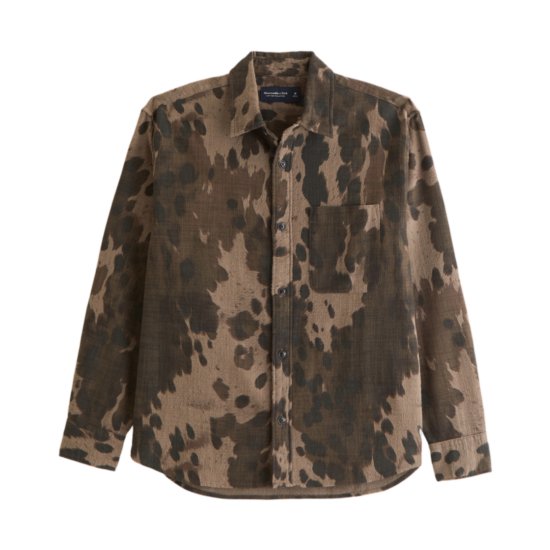 아베크롬비 앤 피치 슬럽 플란넬 브라운 패턴(Abercrombie & Fitch Slub Flannel Brown Pattern) - 1