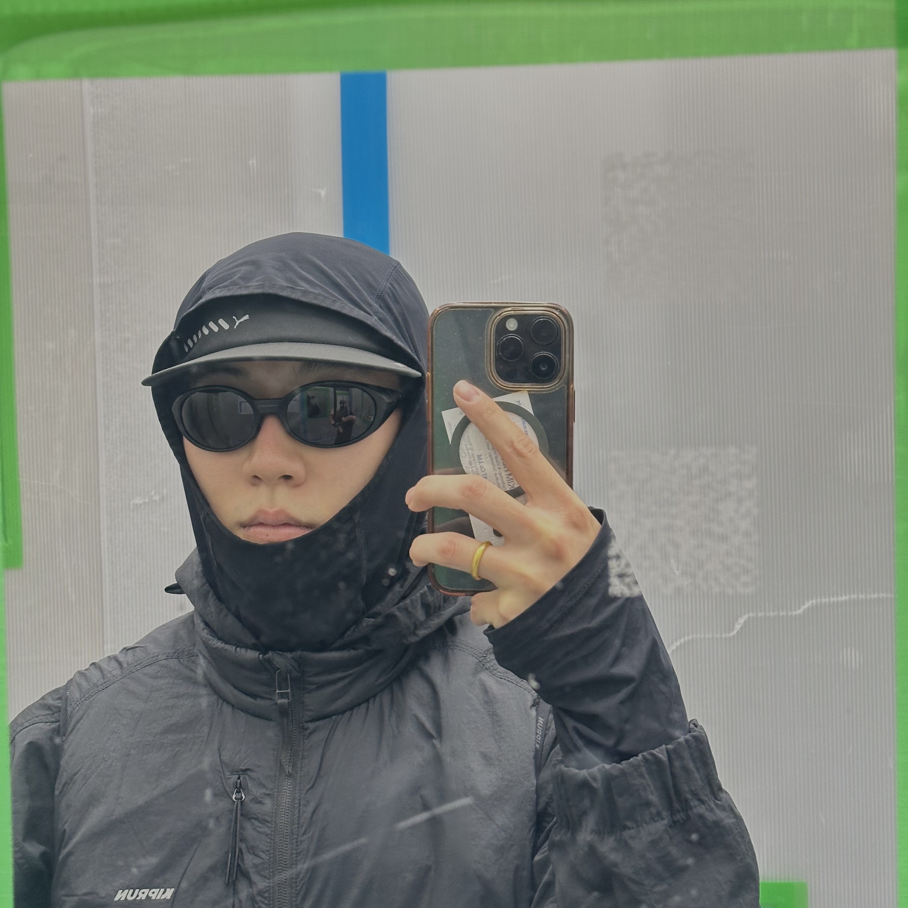 Oakley Eye Jacket Redux Matte Black Frame Prizm Grey Lenses High Bridge Fit 착용 스타일