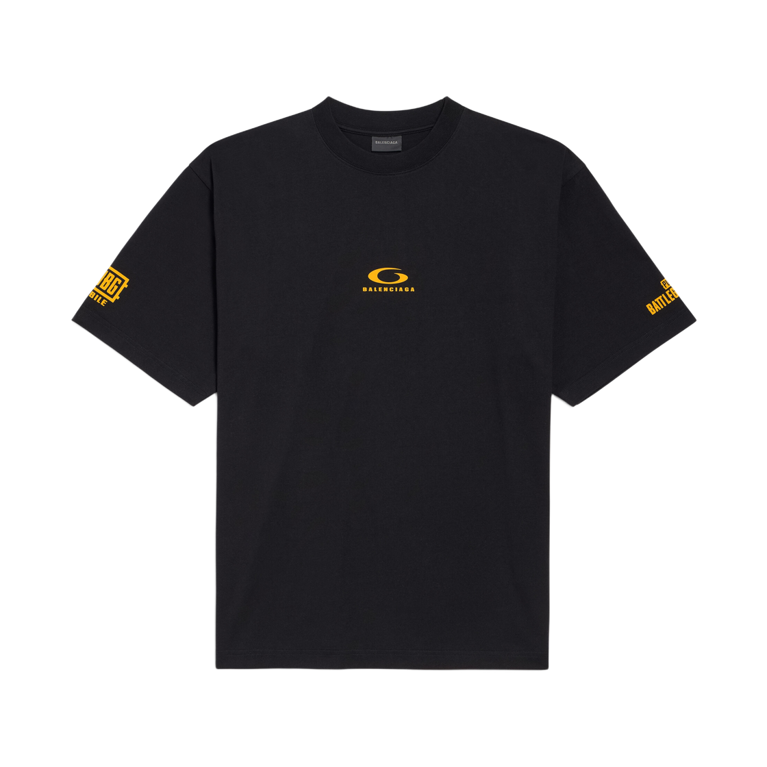 764235TTVQ31000 Balenciaga x PUBG PUBGM T-Shirt Medium Fit Black