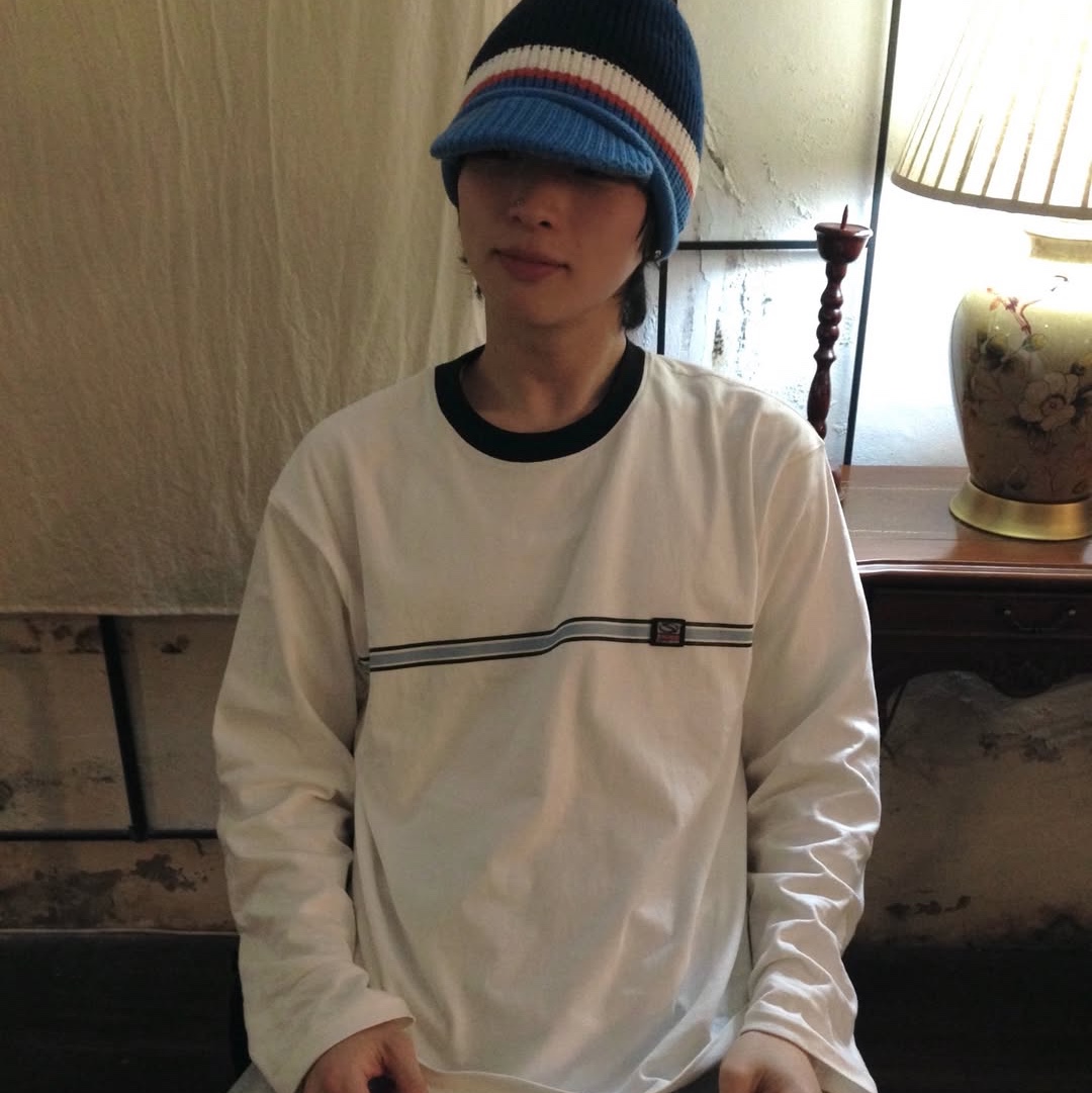 SPORT CHAMBER SC Glide T-Shirt Ivory 착용 스타일 - 4
