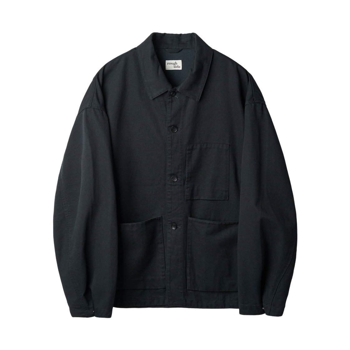 러프 사이드 컴포트 자켓 네이비(Rough Side Comfort Jacket Navy)