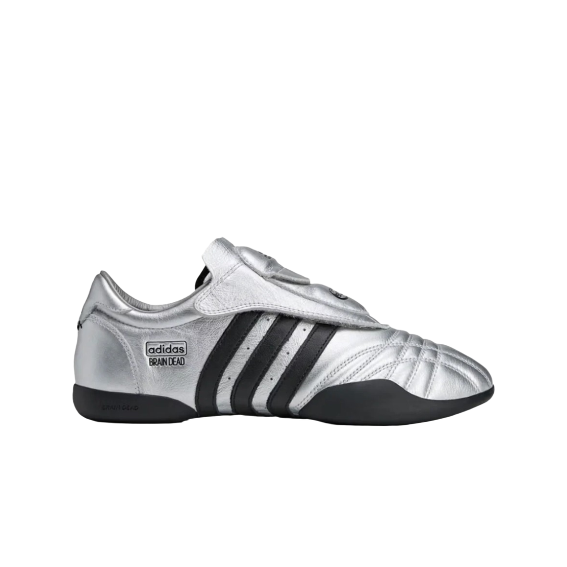 JQ9215 Adidas x Brain Dead Taekwondo Silver Metallic Core Black