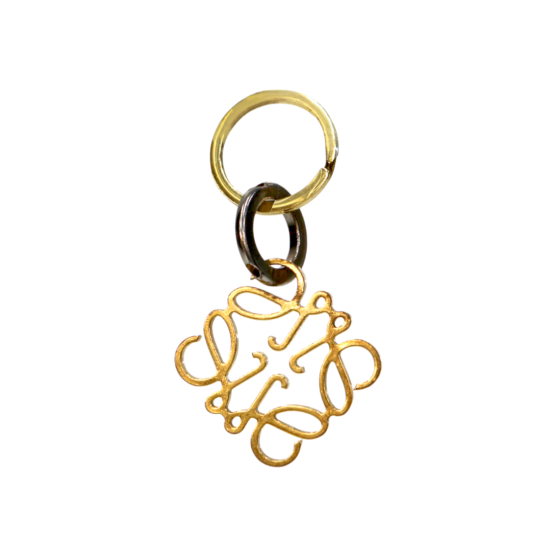 IT94KBQ5OPMA Loewe Anagram Gold Keyring A-B43370
