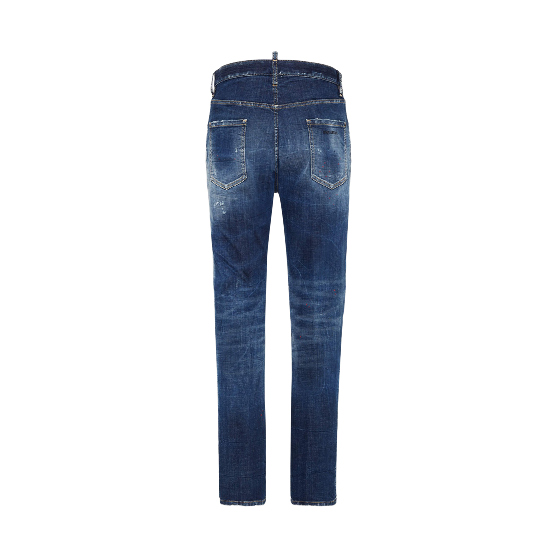 디스퀘어드2 다크 브로큰 니 워시 642 진 네이비(Dsquared2 Dark Broken Knee Wash 642 Jeans Navy) - 2