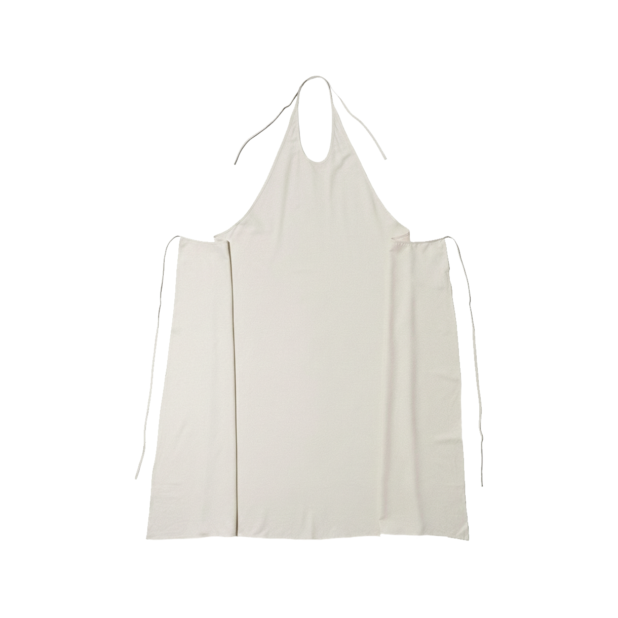 KW6ADR1BR05IV Baserange Women Apron Dress Off White - 26SS