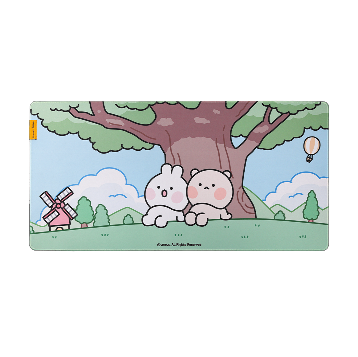 씽크웨이 데스크매트 장패드 곰돌찡이랑 토끼찡 에디션([사은품 증정] ThinkWay DeskMat GomDol and Tokki Edition)
