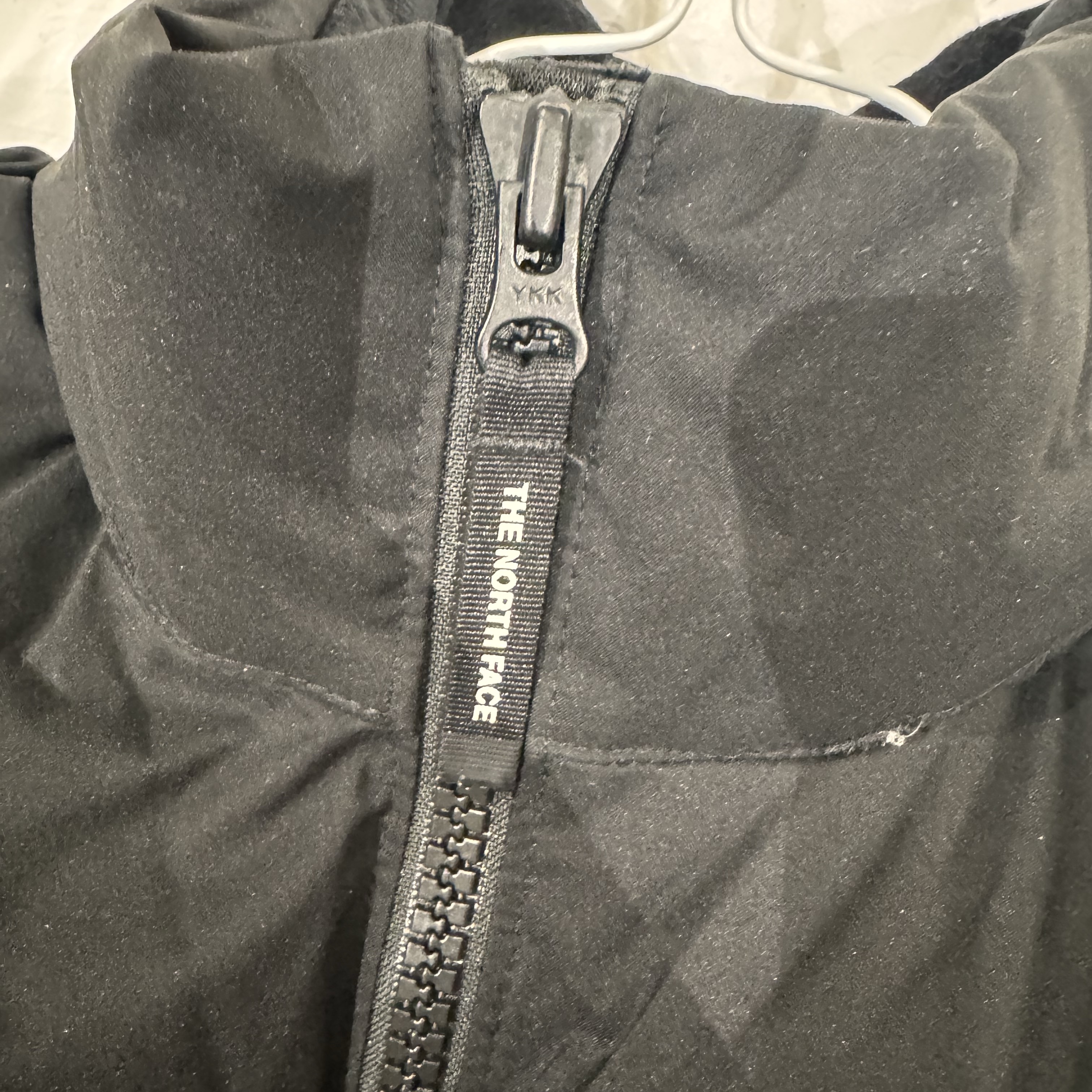 The North Face White Label Novelty Nuptse RDS Down Jacket Black 착용 스타일 - 2