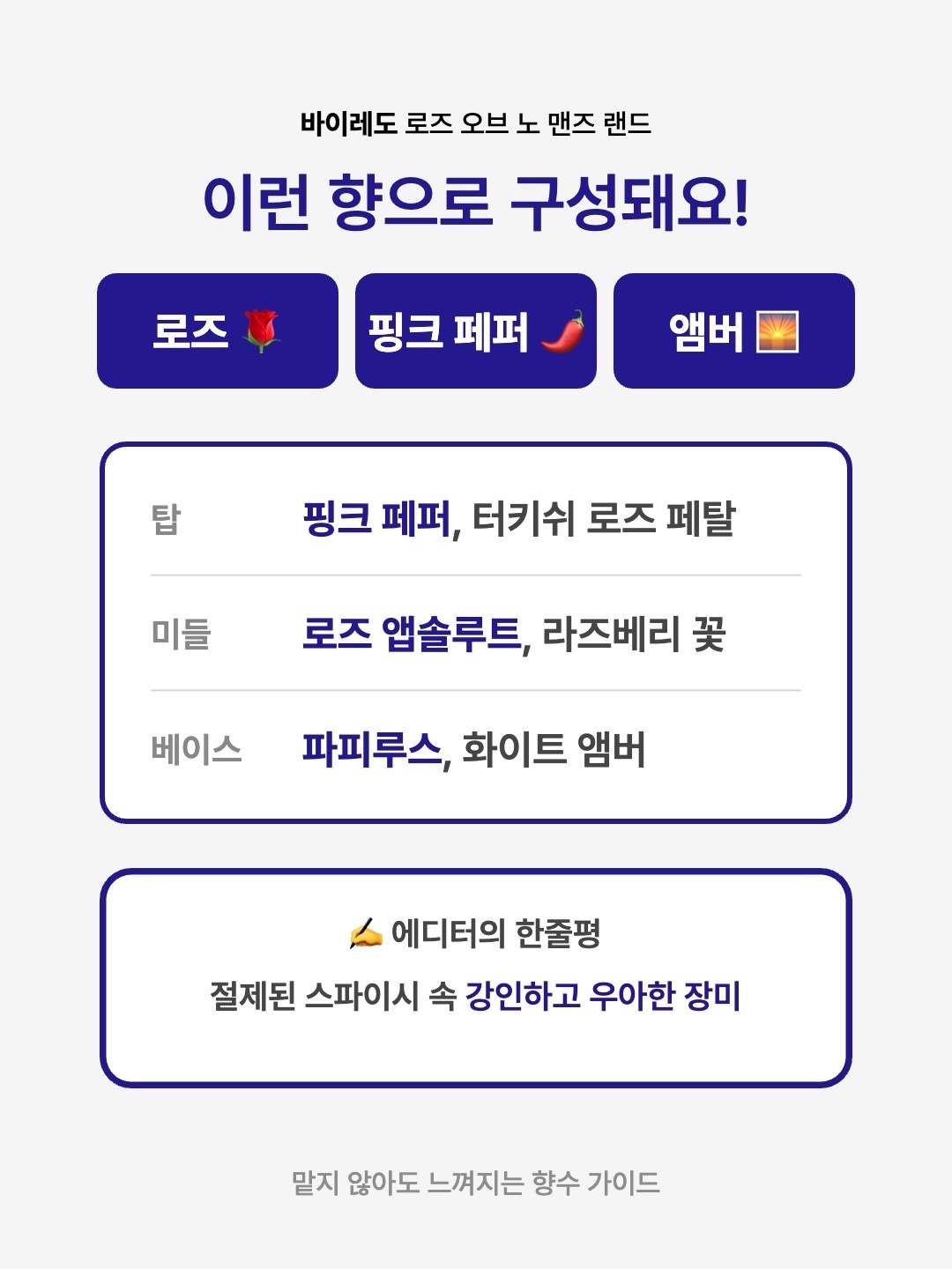 Byredo Rose Of No Man's Land Eau De Parfum 50ml, Byredo Rose Of No Man's Land Eau De Parfum 100ml 착용 스타일 - 3