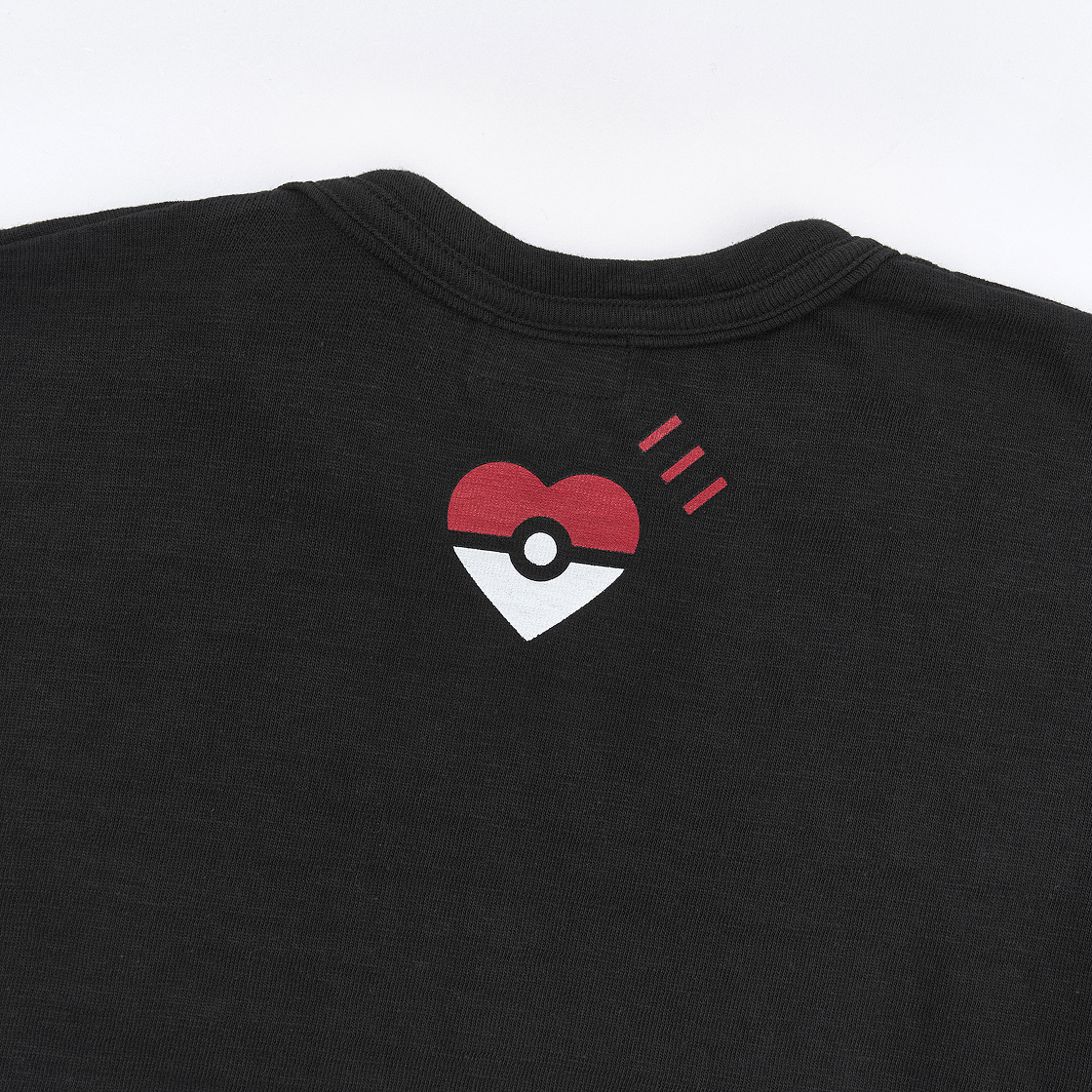휴먼 메이드 x 포켓몬 그래픽 티셔츠 블랙 그레이 - 삿포로 스토어 한정(Human Made x Pokemon Graphic T-Shirt Black Gray - Sapporo Store Exclusive) - 4