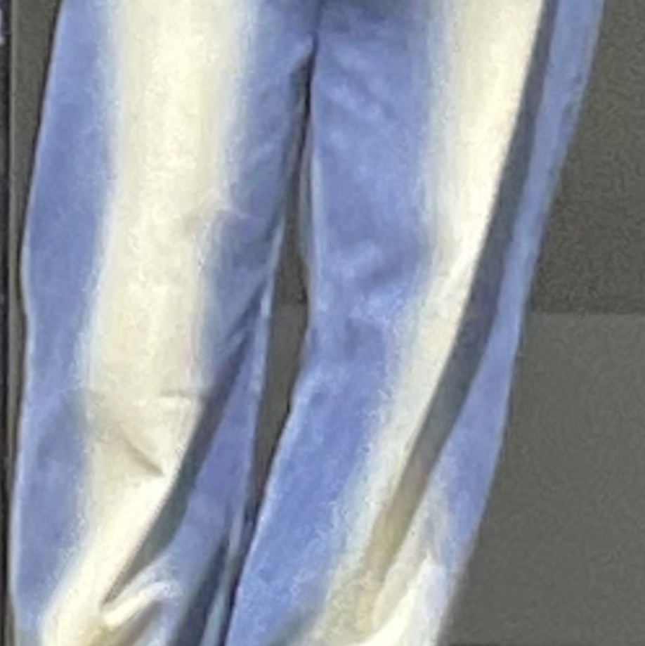 Satur Brooklyn Newtro Wide Pants Washed Denim Blue 착용 스타일