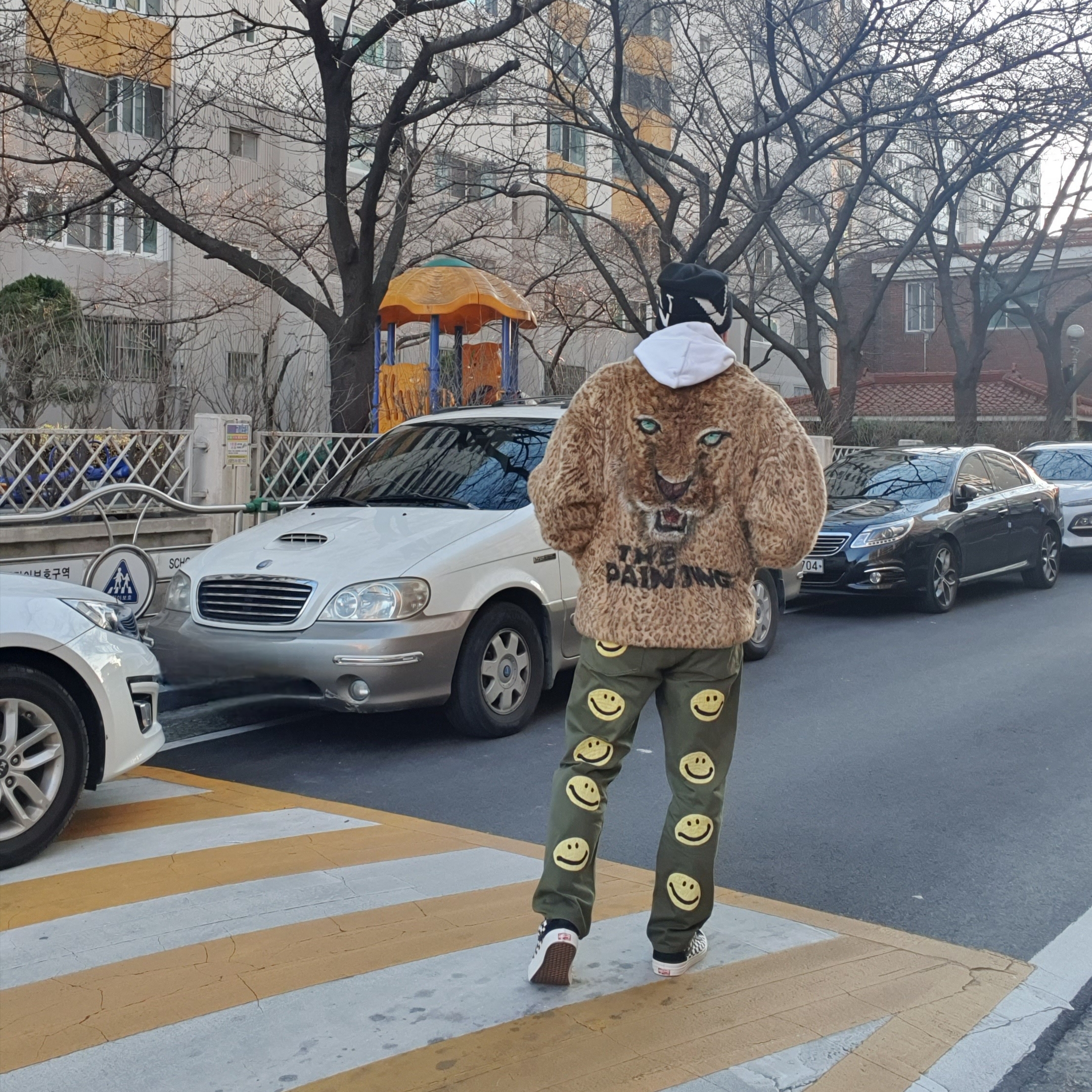 Vans Vault x Modernica Style 36 LX Checkerboard 착용 스타일