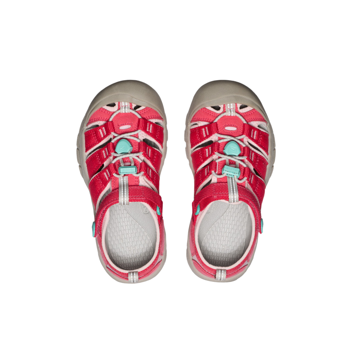 (키즈) 킨 뉴포트 H2 라즈베리 기글 핑크((Kids) Keen Newport H2 Raspberry Giggle Pink) - 2
