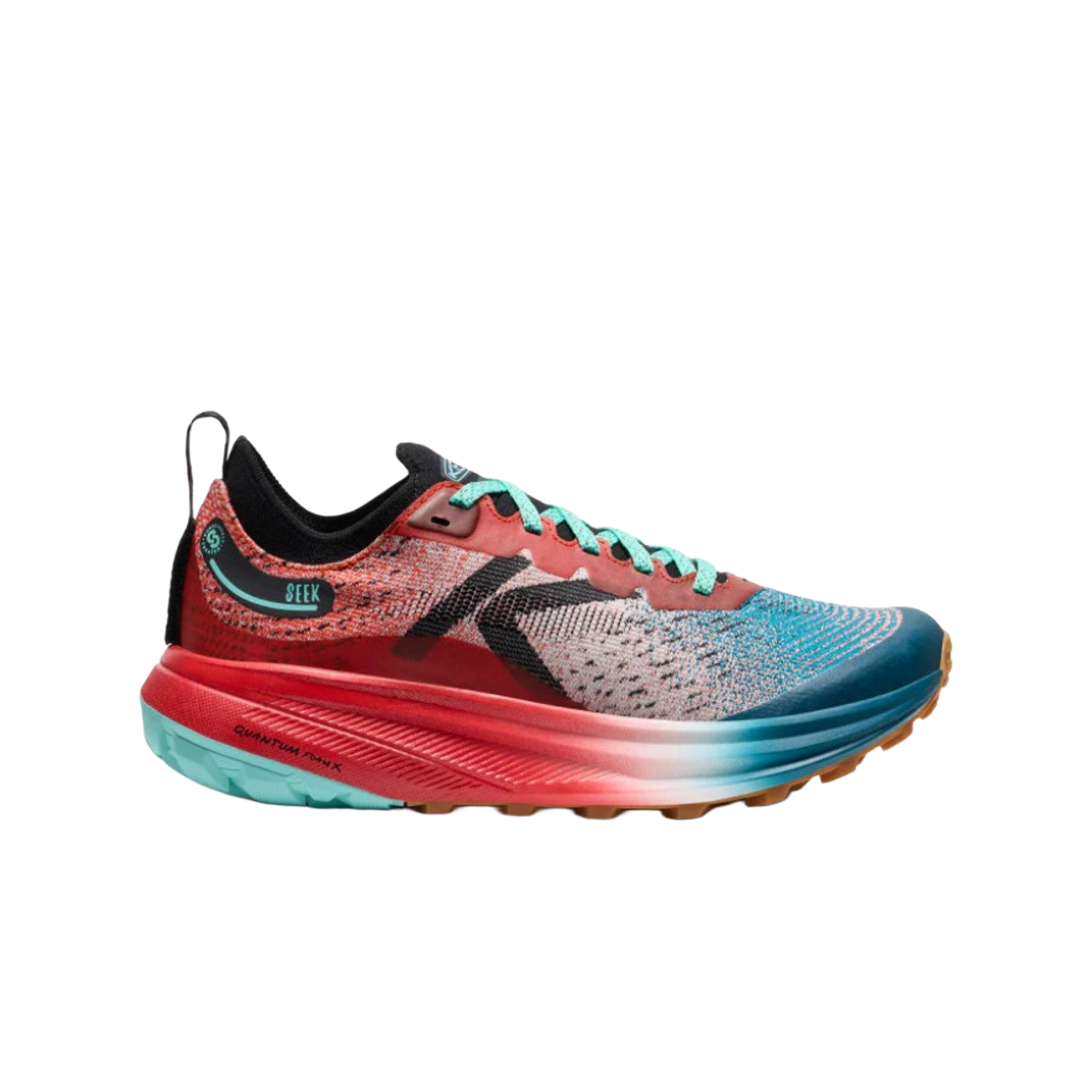 1031472 (W) Keen Seek Trail Running Shoes Grenadine Ocean Depths