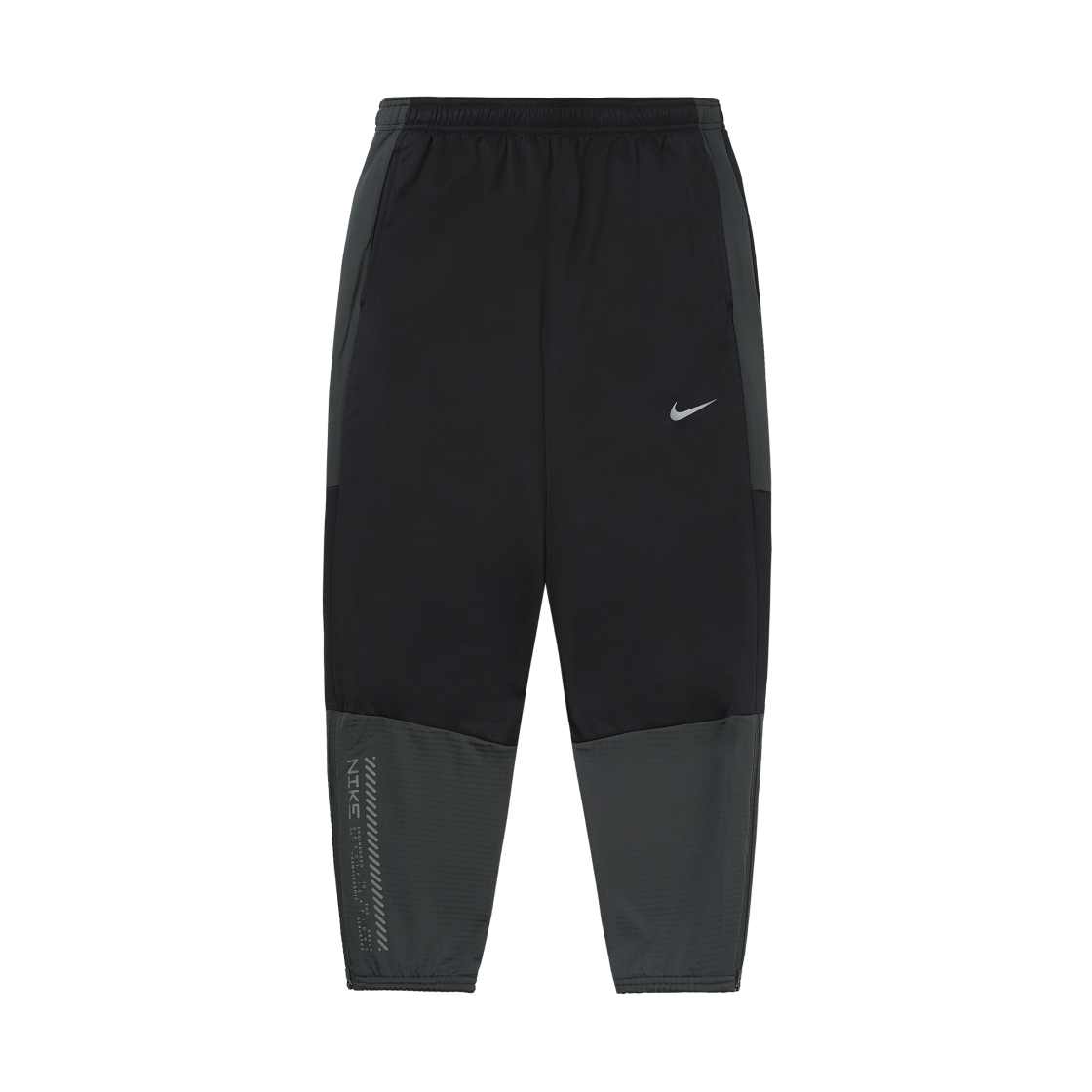 나이키 챌린저 써마핏 윈터라이즈드 러닝 팬츠 블랙 앤트러사이트 - 아시아(Nike Challenger Therma-Fit Winterized Running Pants Black Anthracite - Asia) - 1